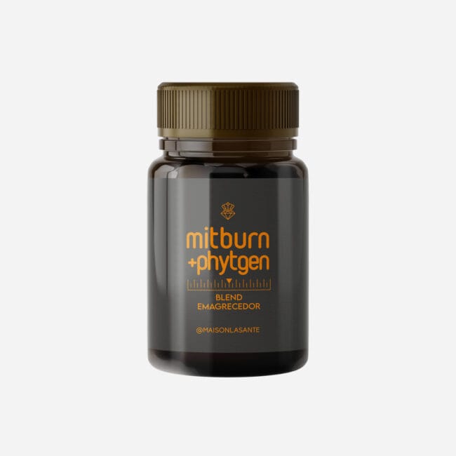 Emagrecedor MitBurn + Phytgen Cápsulas