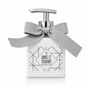 Vidro Cubo Branco Silver - Sabonete Líquido 250ml